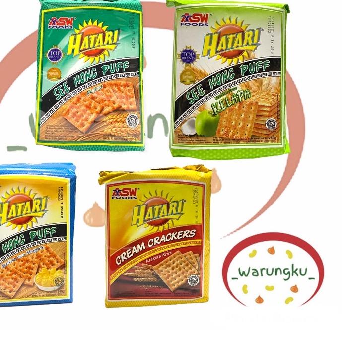 

Import Terbaik BISKUIT GABIN HATARI 260GR SEE HONG PUF RASA ORIGINAL MALKIST KELAPA CRACKERS MARGARIN CEMILAN HALAL