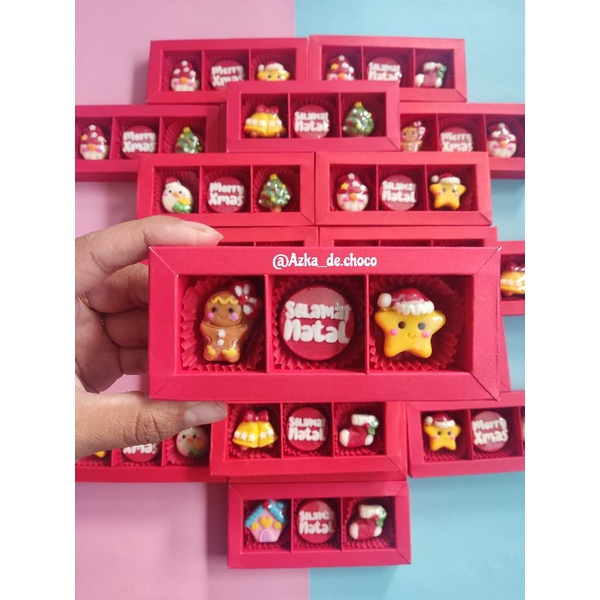 

Coklat karakter tema NATAL