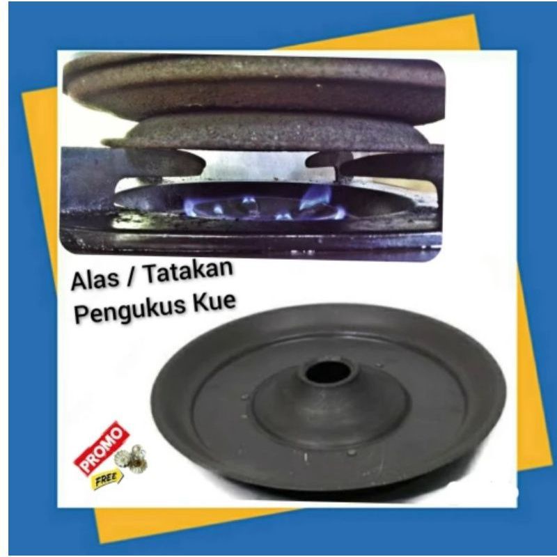 Tatakan Beking Pan Pulde Tulban 24 28 cm / alas baking pan 4 6 8 telur