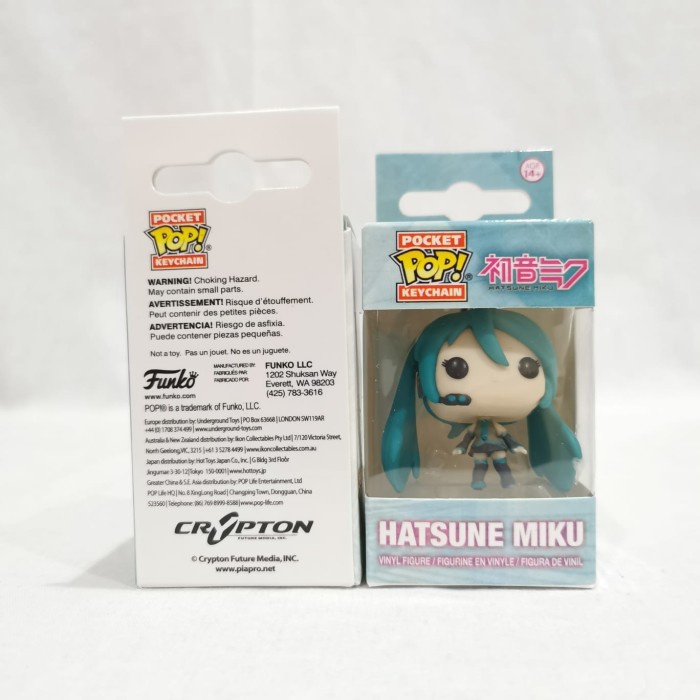 FUNKO POCKET KEYCHAIN POP HATSUNE MIKU