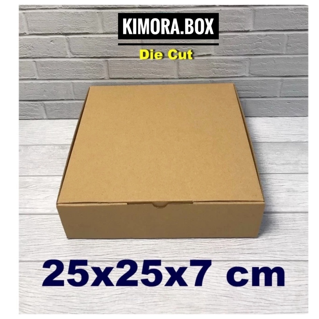 

KARDUS/KARTON/BOX UKURAN 25X25x7 CM.......MODEL KARDUS PIZZA