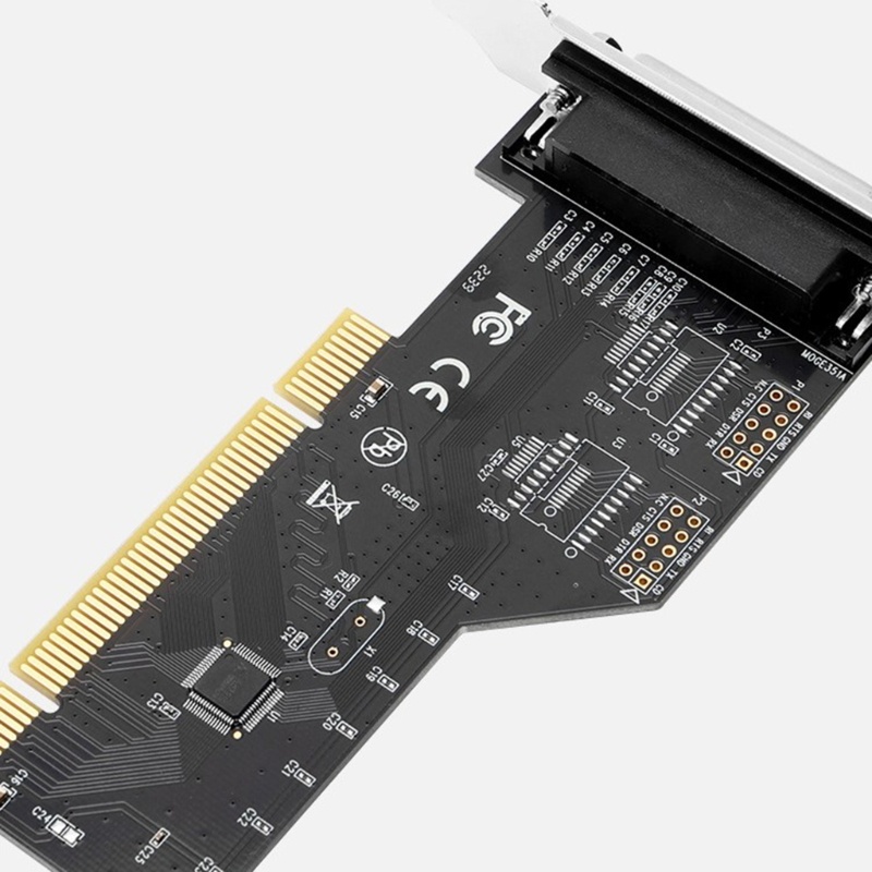 Btsg Pci Ke Paralel 25pin DB25 Pin Adapter Untuk Desktop PC Printer Pci Adapter Card