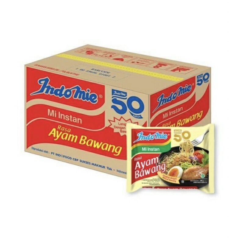 

Indomie Rasa Ayam Bawang 1 Dus isi 40 pcs