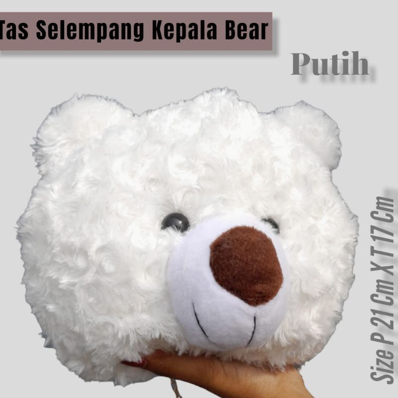 TAS SELEMPANG KEPALA BEAR