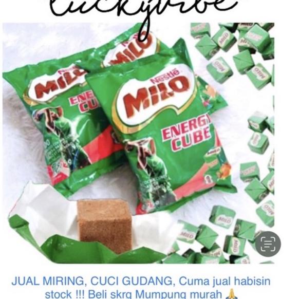 

Ready Stock NESTLE MILO CUBE 100/ MILO CUBE ENERGY 100pcs impor exp 2023