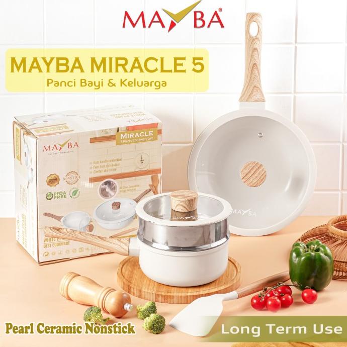 Panci Moegen Model Casserole 20cm bahan Granit silahkan di pesan