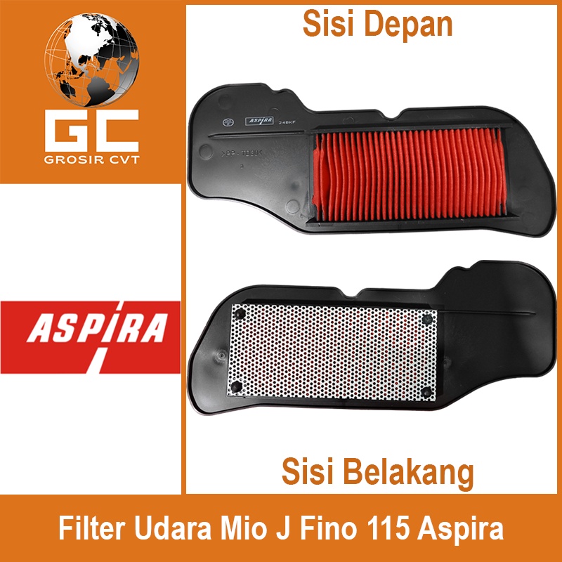 Filter Udara Hawa Yamaha Mio J Soul GT X Ride 110 115 Karburator ORI ASLI Aspira Astra Otoparts YH-WE445-MIJ-1710