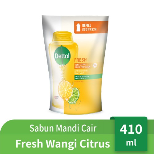 sabun dettol cair fresh 410ml