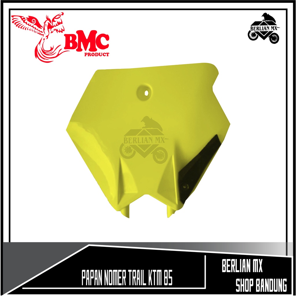 Papan Plat Nomor Ktm 85