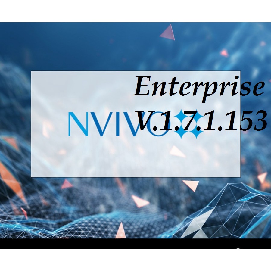 [𝙍𝙚𝙖𝙙𝙮] NVIVO 12 Enterpris QSR Software Kualitatif LIFETIME WIN