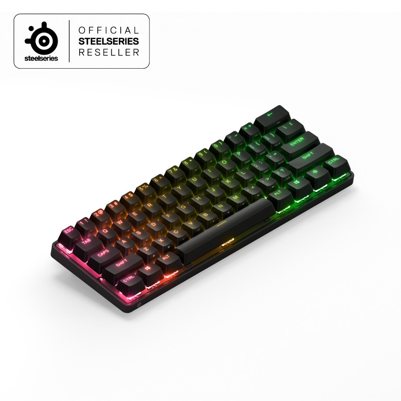 Steelseries Apex Pro Mini 60% Wireless • Keyboard Gaming OmniPoint 2.0 - Garansi Resmi 1 Tahun