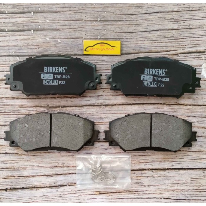 BRAKE PAD KAMPAS REM DEPAN ALTIS 07-19 SIENTA 2016-ON BIRKENS TBP-M28