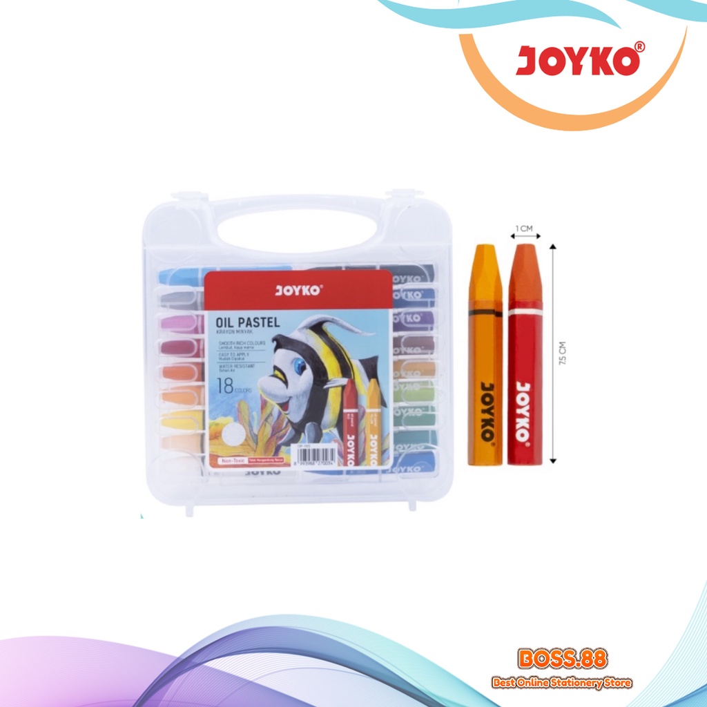 

PASTEL JOYKO 18 COLORS OP-18S