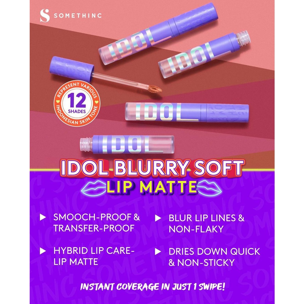 SOMETHINC IDOL BLURRY Soft Lip Matte