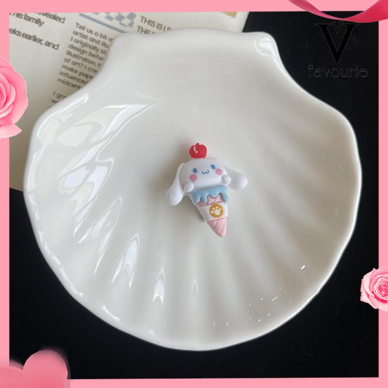 CODJepit Rambut Poni Warna Permen Motif Mini Kartun Sanrio Untuk Wanita-FA