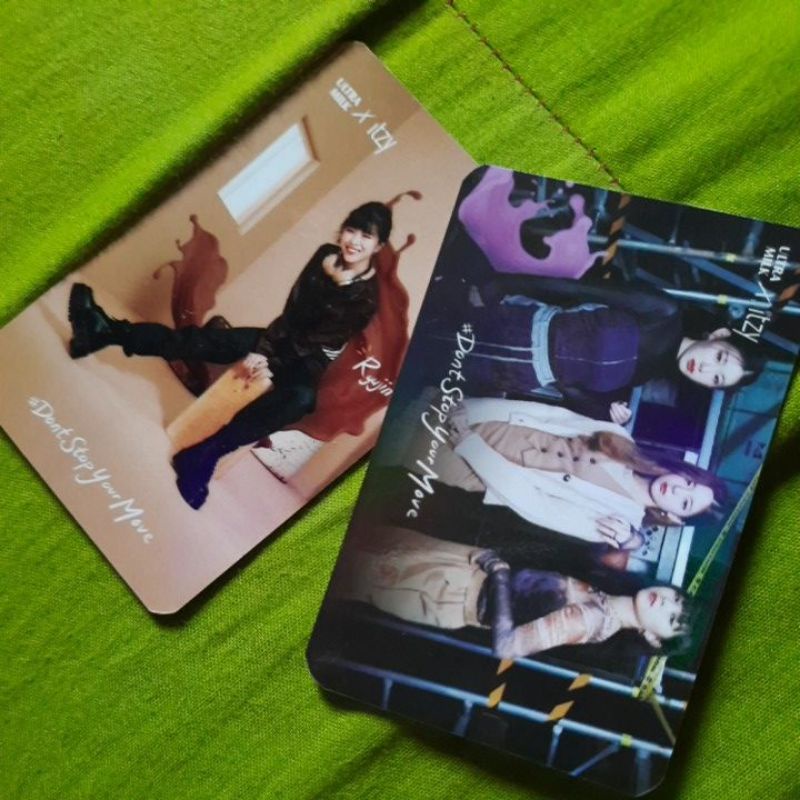 PHOTOCARD ITZY PC ITZY X ULTRAMILK