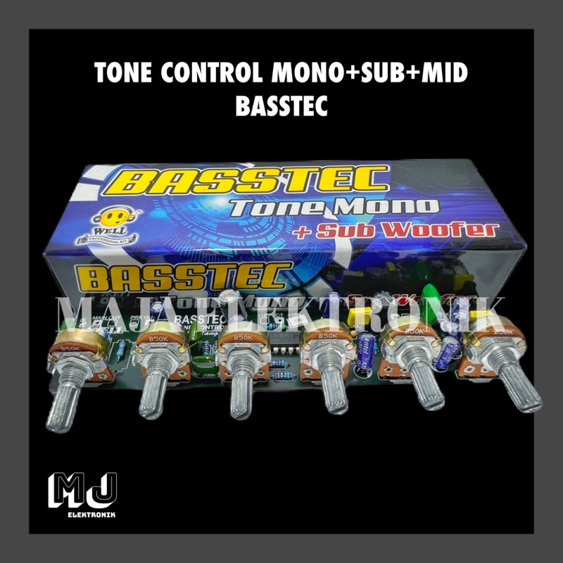 Kit Tone Control Mono Subwoofer Basstec