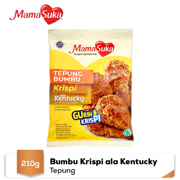 Mama Suka Tepung Bumbu      Krispi Gurih ala KENTUCKY   210gr   MAMASUKA