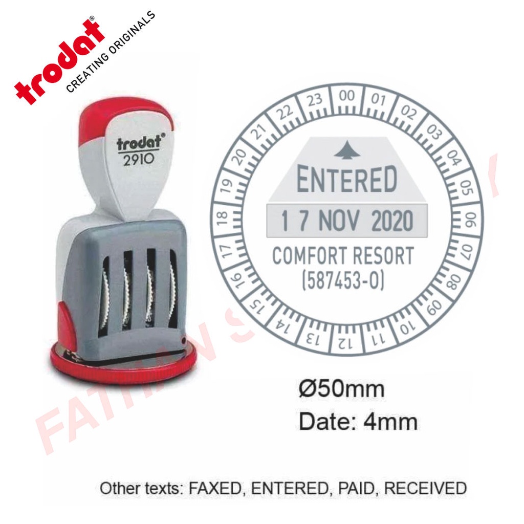 

Stempel Tanggal Trodat 2210/U24 + Custom