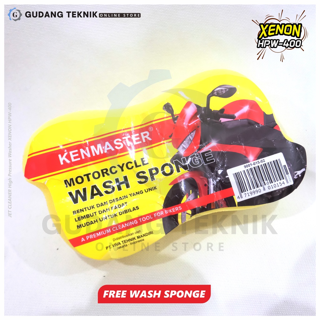 Mesin Jet Cleaner HPW400 HPW405 XENON / Mesin Steam Cuci Motor AC Mobil HPW 400 405 - High Pressure Washer HPW-400 HPW-405 XENON