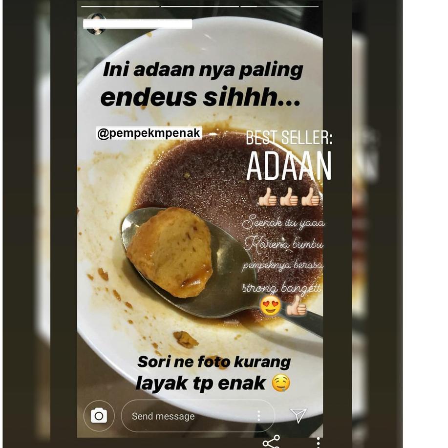 

PEMPEK EMAK INDAH - PEMPEK MPENAK PALEMBANG ASLI IKAN TENGGIRI - Paket 1 Pax KAPAL SELAM DAN CAMPUR
