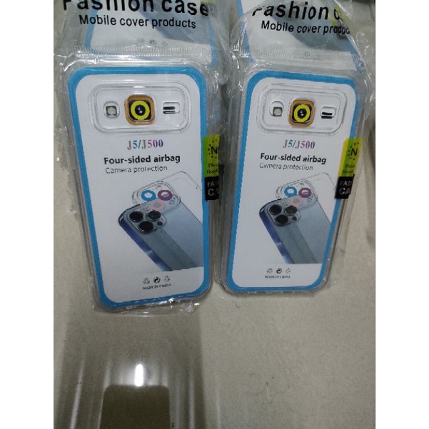 Softcase Samsung J5 J500 J5 2015 Silikon Casing Case Transparan Pro Camera