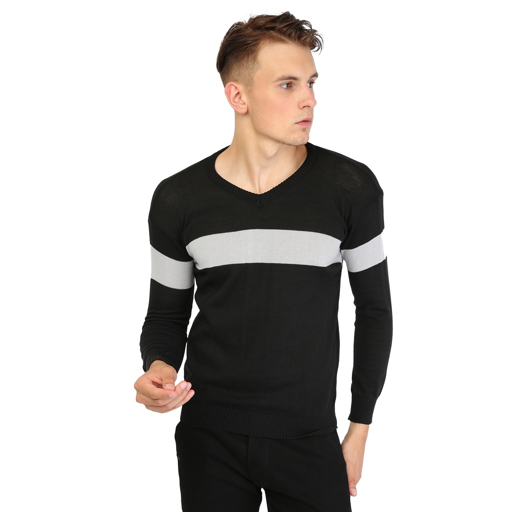 Sweater Pria Model Rajut Tribal - SWE 1092