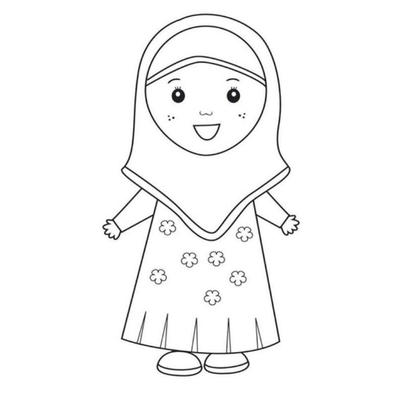 

lukisan anak muslim