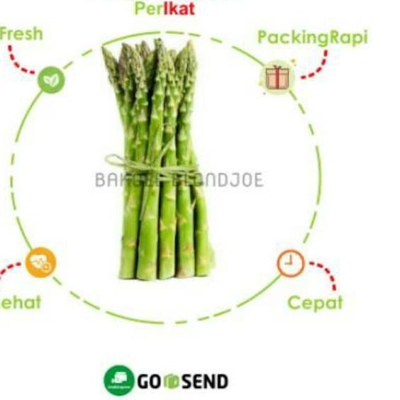 

㊥ ASPARAGUS PACK / FRESH VEGETABLES / VEGETABLE / SAYUR SAYURAN SEGAR BERGIZI ONLINE SURABAYA ☽