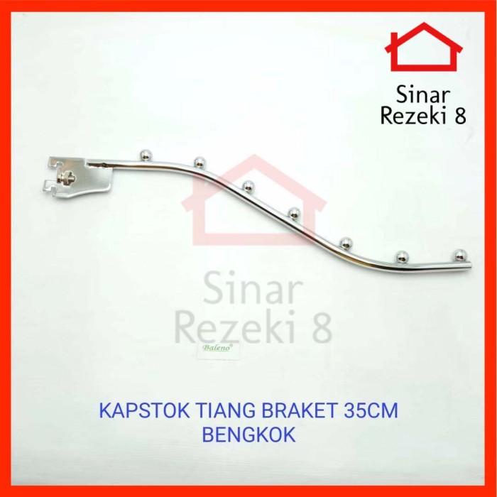 Jual Gantungan Tiang Hanger Baju Braket Titik Kapstok Suling Pelor