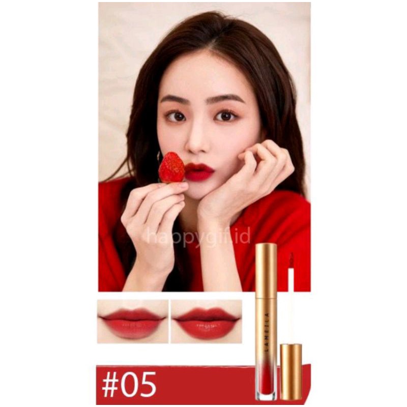 LAMEILA 1021 Lip Glaze lipstik pelembab bibir tahan lama berkualitas