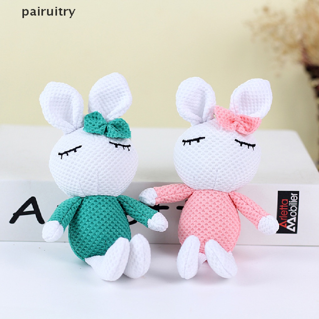 Prt Bunny Plush Doll Boneka Kelinci Mini Kawaii Boneka Kelinci Boneka Boneka Mainan Mewah Bayi Menenangkan Tidur Mainan Mewah Hadiah Untuk Ulang Tahun Anak PRT