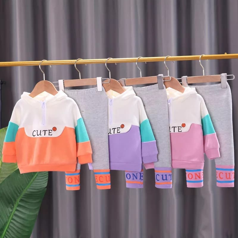 Sweater Hoodie anak Cute Usia 1- 7 (Tahun ) Sweater Anak Fleece / hoodie anak perempuan / Jaket pere