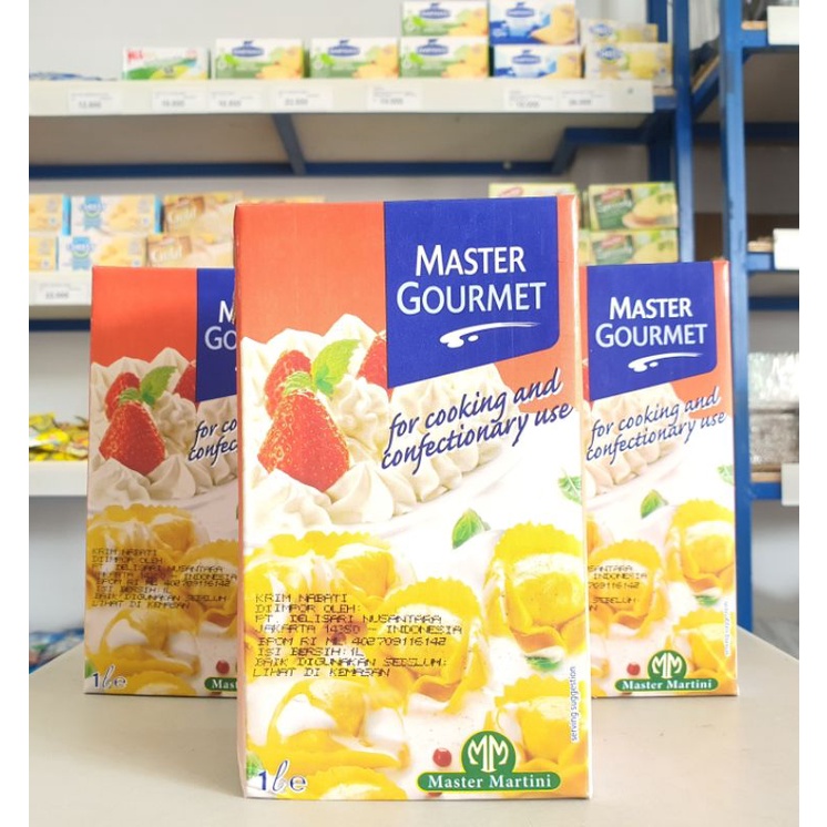 

Master Gourmet Cooking Cream 1Liter / Heavy Cream Master Gourmet 1Liter