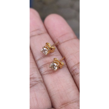 ANTING/GIWANG EMAS BERLIAN MATA SATU