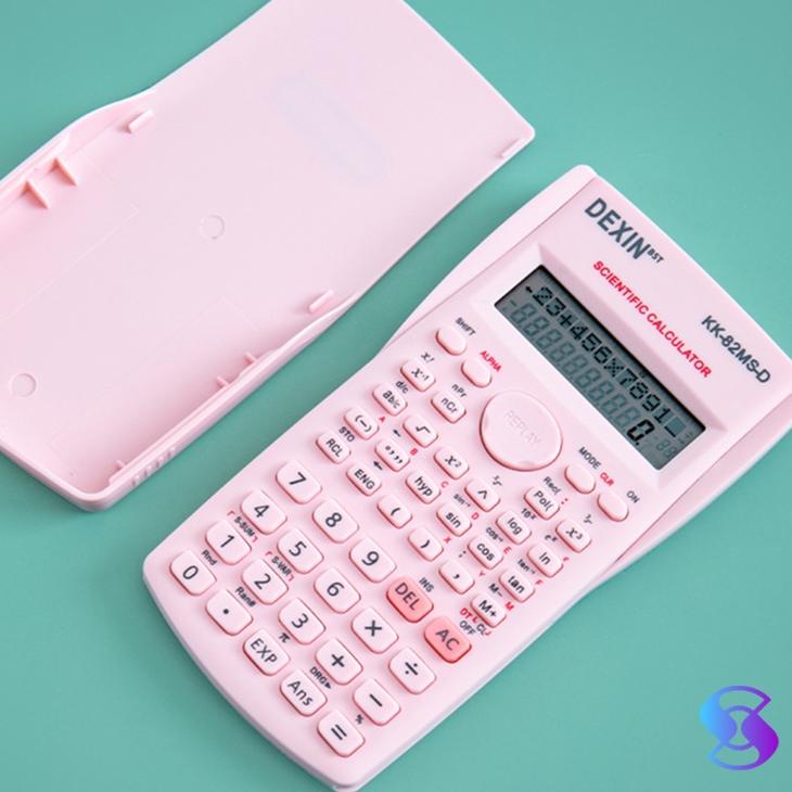 

[PRODUK GCKDL] Kalkulator Color Function Scientific Kalkulator 24 Fungsi Kalkulasi 3 Warna 1700 scientific calculator KK-82MS-D 8AG