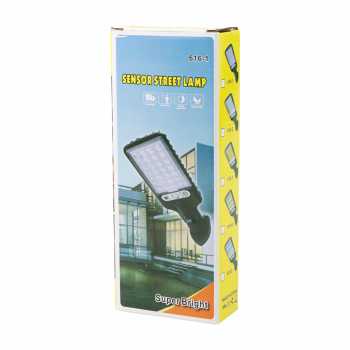 Lampu Taman Outdoor Solar Panel Sensor Gerak Waterproof Super Terang dengan Remote Kontrol / Lampu Jalan Taman dan Pagar Tahan Air Tenaga Surya Otomatis Siang Mati Malam Hidup / Lampu LED Taman Tembok Dinding Solar Tenaga Matahari Surya / Lampu 76 Led