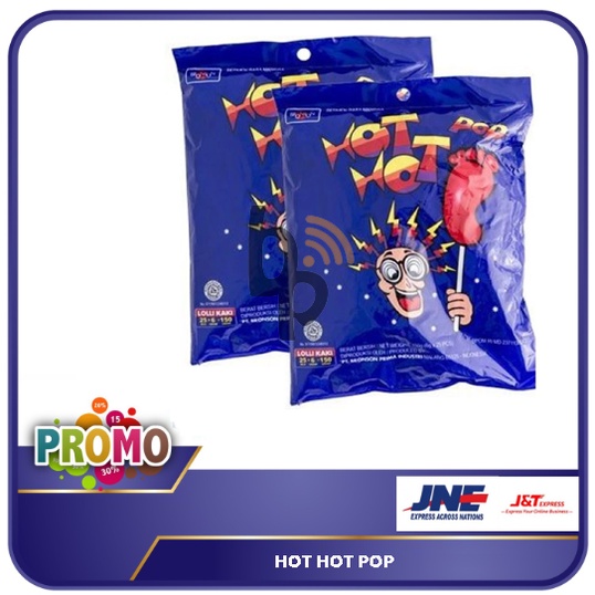 

Grosir Permen hot hot Pop / Permen hot kaki (1 pack isi 25 pcs)