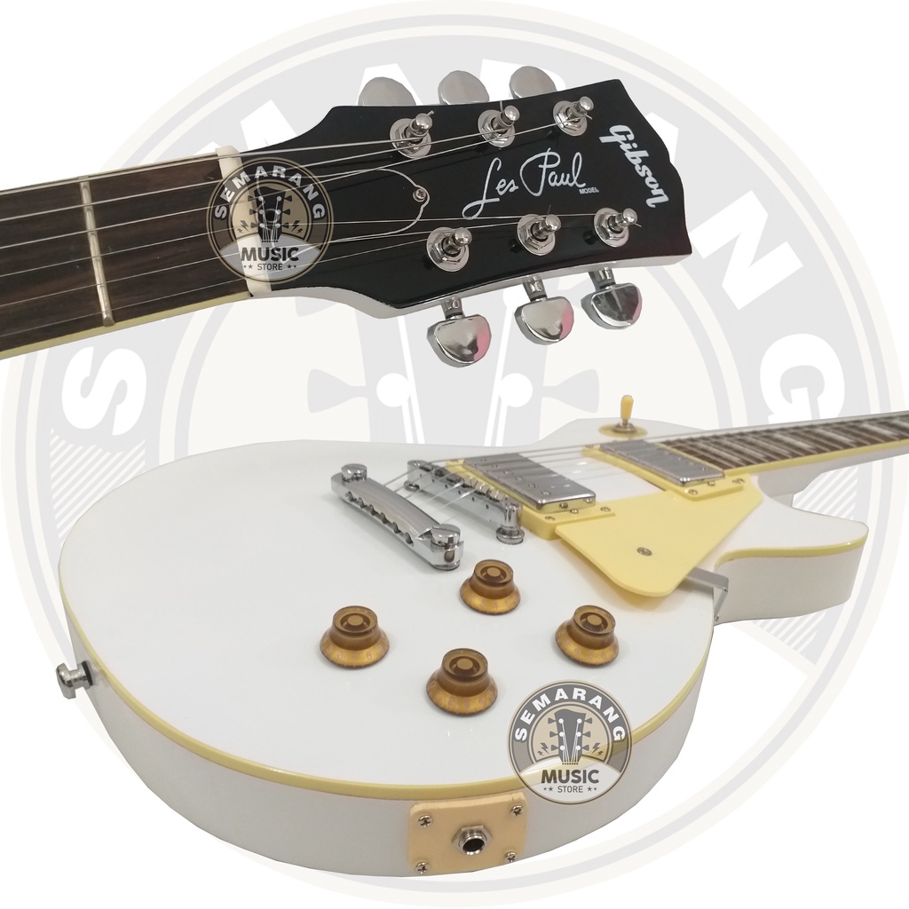 Gitar Elektrik Gibson Les Paul White Beauty