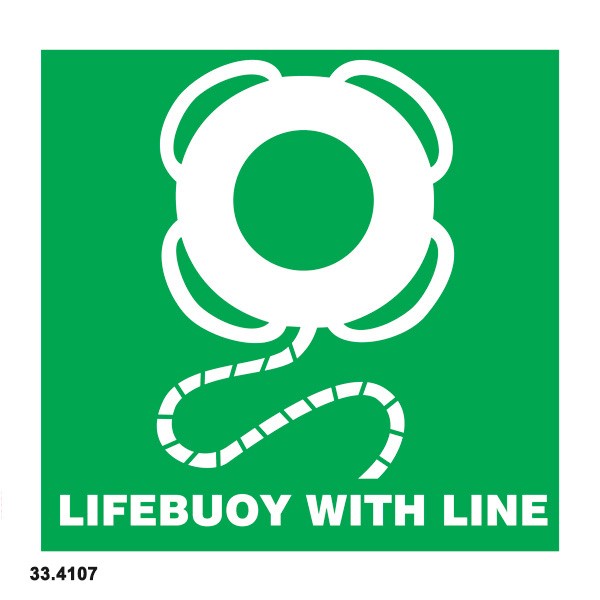 

Marn Imo Symbol Sticker 33.4107 Lifebuoy With Line