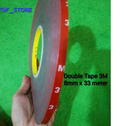 

➩↓✮≛ DOUBLE TAPE 3M 8MM x 33 METER Baru
