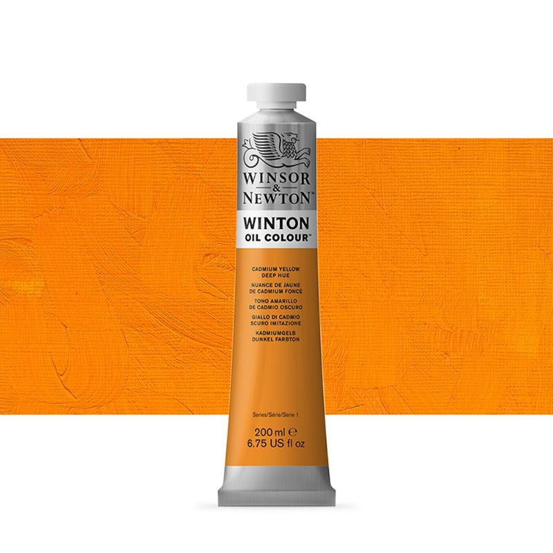 

WINTON OIL COLOUR 200 ML CADMIUM YELLOW DEEP HUE WINSOR & NEWTON