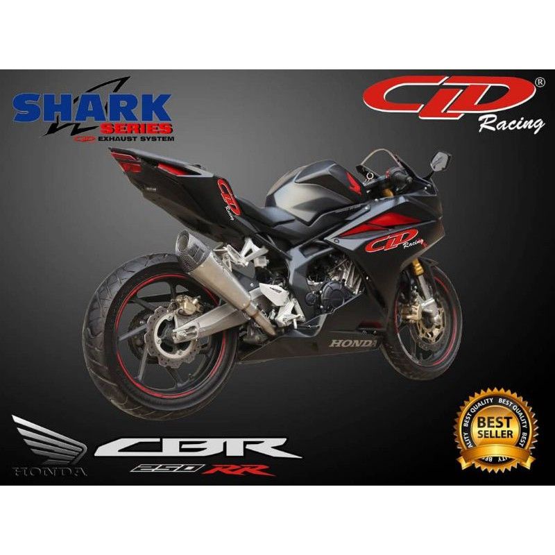 knalpot CLD CBR 250RR SHARK  ,X MONTER