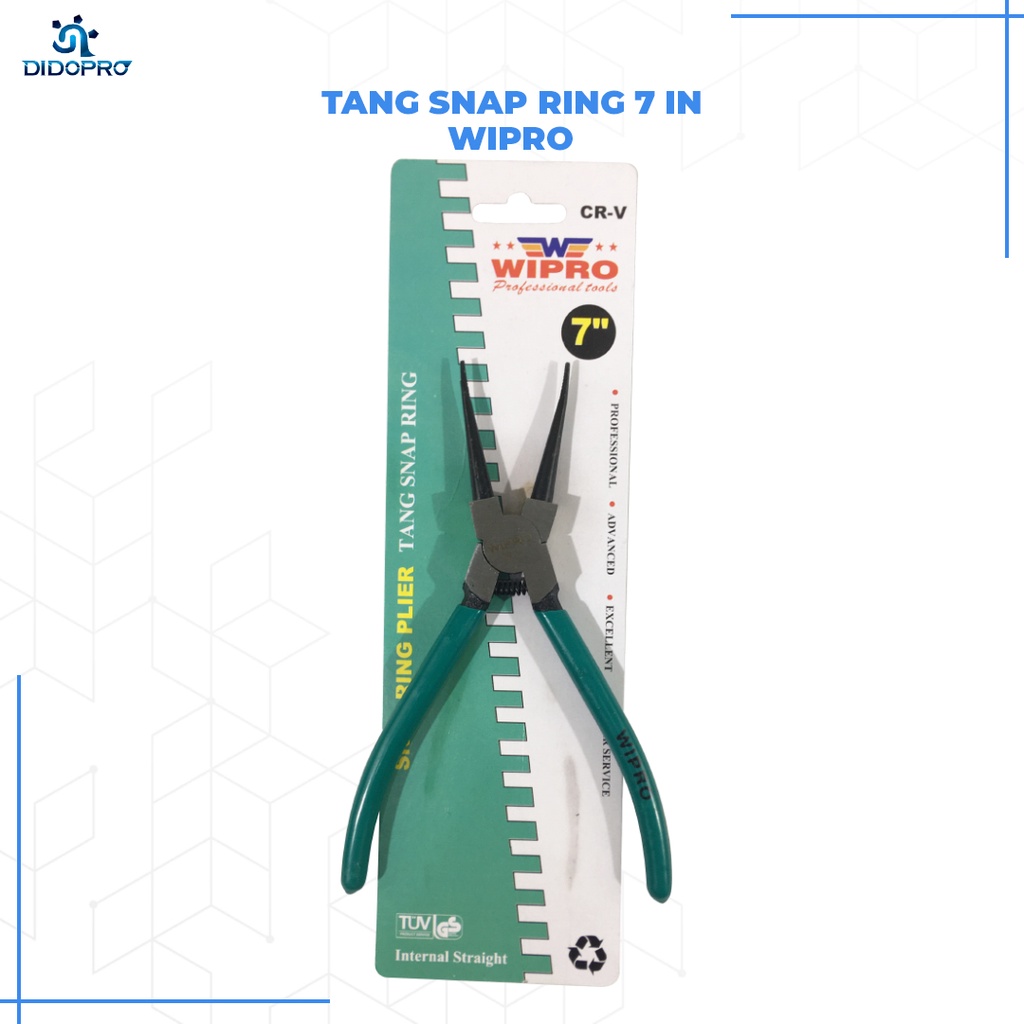 TANG SNAP RING LURUS BUKA DAN LURUS TUTUP 7&quot; WIPRO