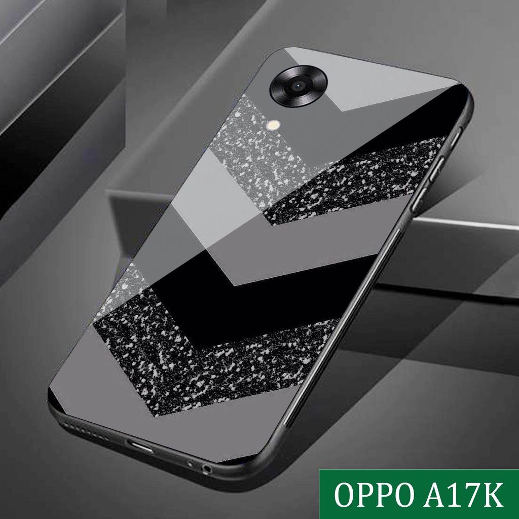 Softcase Glass [S11] OPPO A17K 2022 - casing pelindung - OPPO A17K 2022 - pelindung handphone - OPPO