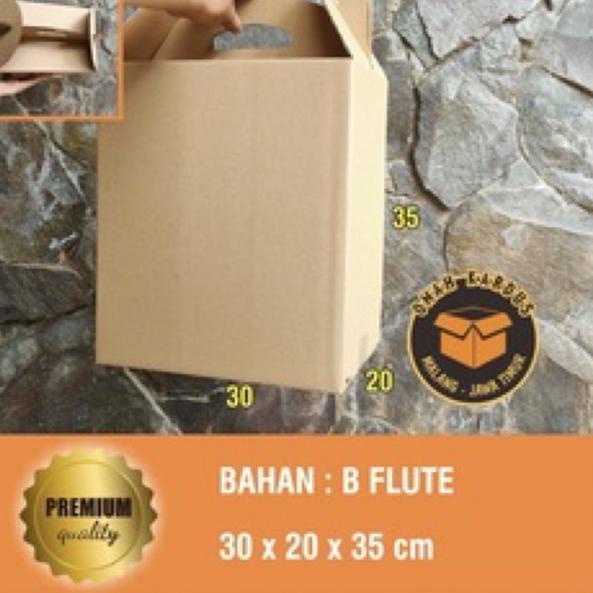 

₮ 30x20x35cm Jinjing / JINGCOK B / KARDUS PARCEL LEBARAN IDUL FITRI / polos ⇓