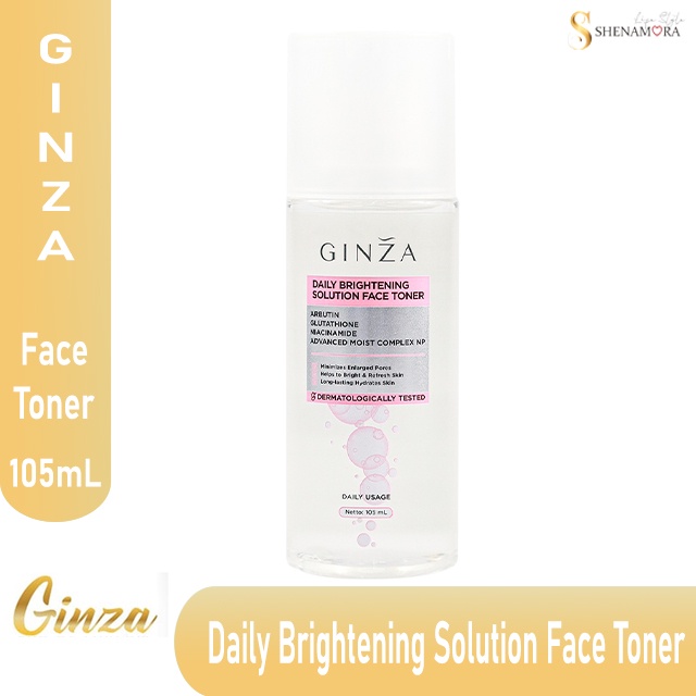 Ginza Face Toner Daily Brightening Solution  105ml | PINK