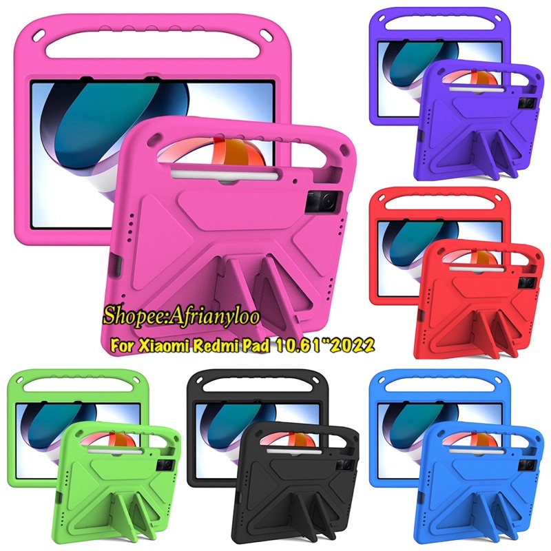 Xiaomi Redmi Pad 10.61 Inch 2022/Redmi Pad SE 2023 Ibuy Kids Casing Cover Anti Banting Cocok Untuk A