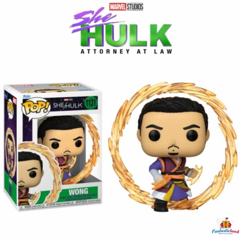 Original Funko POP Marvel She-Hulk: Attorney at Law - Wong #1131