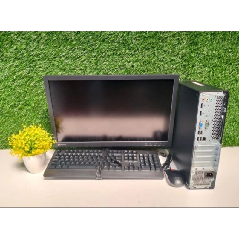 PAKETAN PC LENOVO M910S CORE I5 GEN 7 RAM 8GB SSD 256GB